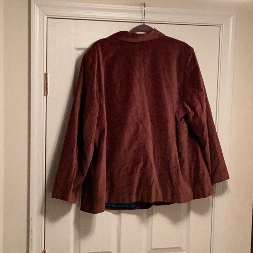Brand New D & Co Brown Blazer…size 2X - Picture 2 of 4